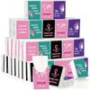 100 Pcs Women's History Month Pocket Tissue Paper Pink Travel Pack Bulk Freedom Equality Feminism Napkin Paper for Women's History Month Female Classroom Office Party Supplies view 1