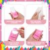 100 Pcs Women's History Month Pocket Tissue Paper Pink Travel Pack Bulk Freedom Equality Feminism Napkin Paper for Women's History Month Female Classroom Office Party Supplies view 3