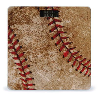 Vintage Baseball High Precision Digital Bathroom Weighing Scale, Sturdy and Durable Weighing Scale
