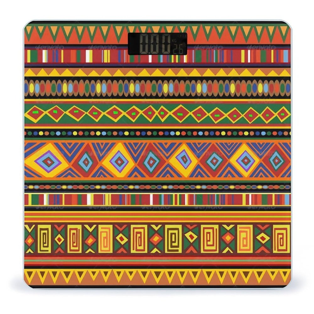 Africa Art High Precision Digital Bathroom Weighing Scale, Sturdy and Durable Weighing Scale