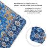 Antique Oriental Turkish Persian Carpet Blue High Precision Digital Bathroom Weighing Scale, Sturdy and Durable Weighing Scale view 4