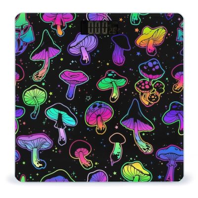 Bright Mushrooms High Precision Digital Bathroom Weighing Scale, Sturdy and Durable Weighing Scale