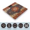Oriental Persian Turkish Carpet Pattern High Precision Digital Bathroom Weighing Scale, Sturdy and Durable Weighing Scale view 3