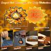Value Valor Vow Sunflower 6 Year Sobriety Coin, AA Recovery Medallion view 4