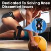 10 Pcs Precut Kinesiology Tape for Knees Adhesive Knee Tape Knee Support & Stability Knee Pain Relief Breathable Hypoallergenic Latex-Free Elastic Tape for Knees - Black view 2