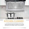 Kitchen Foam Cleaner Heavy Duty Grease Remover for Range Hood Stove Oven Powerful Unscented Deep Cleaning Spray Rich Foam Fast Acting Removes Stubborn Oil Stains 60ML view 3