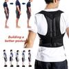 Plus Size XS-5XL Shoulder and Back Posture Corrector Adult Teenagers Body Shape Correction Scoliosis Back Brace Men Women Back Straightener Hunchback Correction Belt(Blue,Medium) view 4