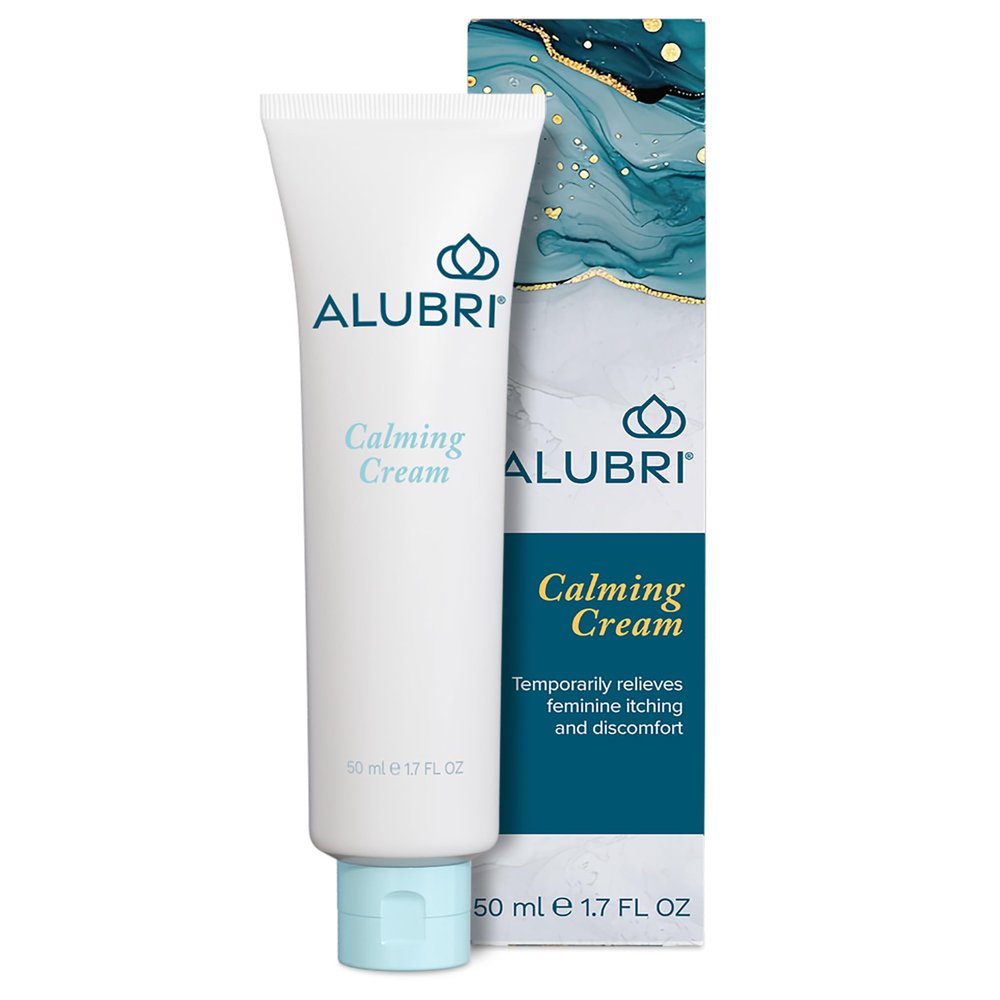 Alubri Calming Hydrocortisone Cream for Women, Feminine Itch, 0.25%, 1.7oz