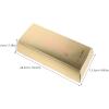 5pcs Gold Favor Boxes: Candy Packaging For Cookies Chocolate Sandwiches For Party Candy Decoration Food Storage Or Bakery Presents 10.41x4.83x2.36in view 4