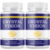 (2 Pack) Crystal Vision Capsules, Official CrystalVision Eye Health Support Pills with All Natural Ingredients, Advanced Eye Health Support with Premium Vitamins for Women and Men (120 Capsules) view 1