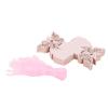 100PCS Wedding Favor Sugar Chocolate Boxes, Elegant Candy Boxes for Wedding Birthday Party Favors, Butterfly Sugar Boxes with Rustic Design, Perfect for Alpenliebe Candies and Dove (Pink) view 2