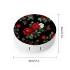 FekiLoot Beautiful Rose Gift Contact Lens Cases, Cute Contact Lenses Lens Box Set Outdoor Mini Contact Lens Soak Storage Kit with Mirror Daily Vision Care And Outdoor Use view 2