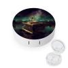 FekiLoot Dream Music Box Contact Lens Cases, Cute Contact Lenses Lens Box Set Outdoor Mini Contact Lens Soak Storage Kit with Mirror Daily Vision Care And Outdoor Use view 1