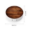 FekiLoot Brown Wooden Contact Lens Cases, Cute Contact Lenses Lens Box Set Outdoor Mini Contact Lens Soak Storage Kit with Mirror Daily Vision Care And Outdoor Use view 2