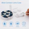 FekiLoot Tentacles Octopus Contact Lens Cases, Cute Contact Lenses Lens Box Set Outdoor Mini Contact Lens Soak Storage Kit with Mirror Daily Vision Care And Outdoor Use view 3