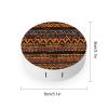 FekiLoot African Mud Cloth Tribal Contact Lens Cases, Cute Contact Lenses Lens Box Set Outdoor Mini Contact Lens Soak Storage Kit with Mirror Daily Vision Care And Outdoor Use view 2