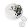 FekiLoot Asian Bamboo Contact Lens Cases, Cute Contact Lenses Lens Box Set Outdoor Mini Contact Lens Soak Storage Kit with Mirror Daily Vision Care And Outdoor Use view 1