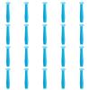 20pcs Hard Contact Lens Inserter Tools, Silicone Eye Contact Lens Plunger Suction Cup Remover & Applicator Tools for for RGP and Scleral Lenses (Blue) view 1