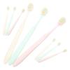 Sosoport 9pcs Soft Bristle Manual Toothbrushes for Adults Wide Thin Brush Head Design for Thorough Cleaning Gentle Gums Household Teeth Brush for Daily Oral Care and Travel Use view 1