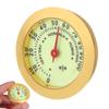 Mechanical Round Cigar Hygrometer Metal Gauge for Humidor Use view 1
