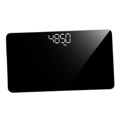Abaodam Portable Rechargeable Mini Mirror Electronic Weight Scale for Home Use Compact Digital Body Weight Monitor for Travel and Fitness Sleek Mirror Surface Design Accurate and