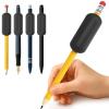 1/4Pcs Weighted Silicone Pen Grip Ergonomic Writing Aid Grips Pencil Holder for Toddler Student Senior Friendly Weighted view 2