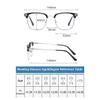 1/2pc Intelligent Auto Focus Glasses Self Adjusting Ultra Light Anti Blue Presbyopic Glasses Far and near for Women Men (Intelligent Zoom,2pcs Silver) view 4