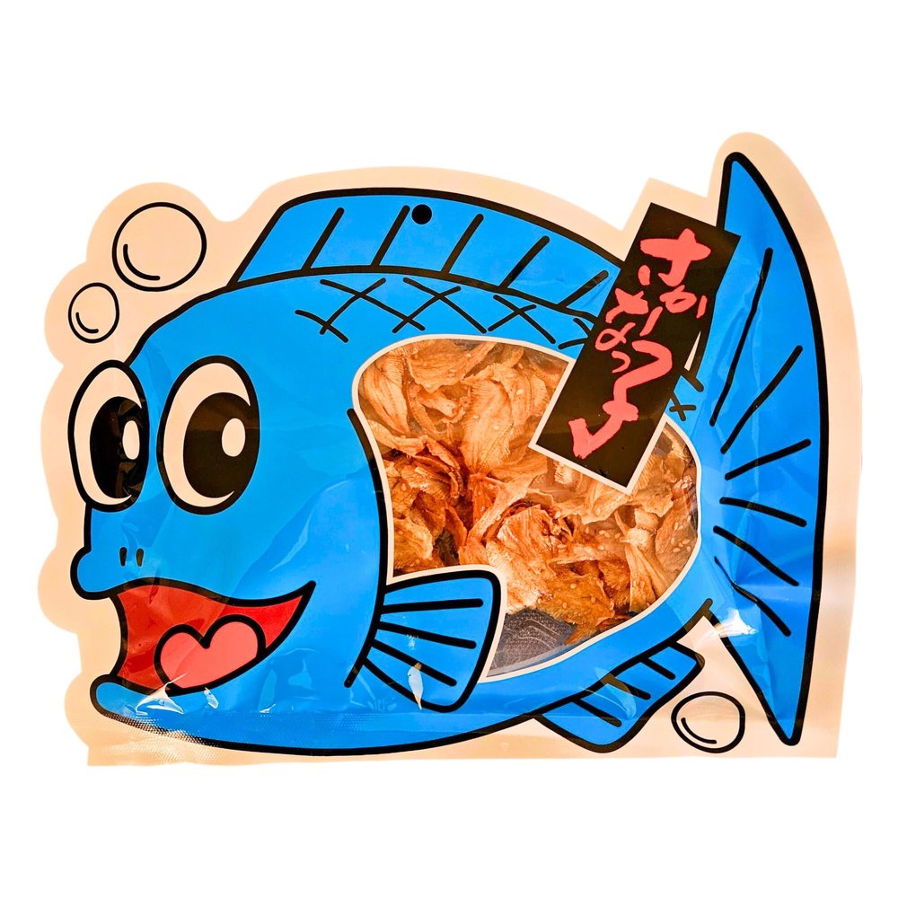 Umaya Okabe Iwashi Senbei - Japanese Sardine Rice Crackers - Ready to Eat Savory Snack - Authentic Senbei with Whole Sardines - Crunchy Umami Treat (2.3oz)