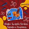 Umaya Okabe Iwashi Senbei - Japanese Sardine Rice Crackers - Ready to Eat Savory Snack - Authentic Senbei with Whole Sardines - Crunchy Umami Treat (2.3oz) view 2