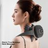 4D Wireless Massager Shiatsu Deep Tissue Relief with Heat, Smart Neck Shoulder Massager Kneading Massage Cervical Relaxer Pillow, Portable Electrics Cordless (Black) view 2