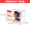 4D Wireless Massager Shiatsu Deep Tissue Relief with Heat, Smart Neck Shoulder Massager Kneading Massage Cervical Relaxer Pillow, Portable Electrics Cordless (Black) view 3