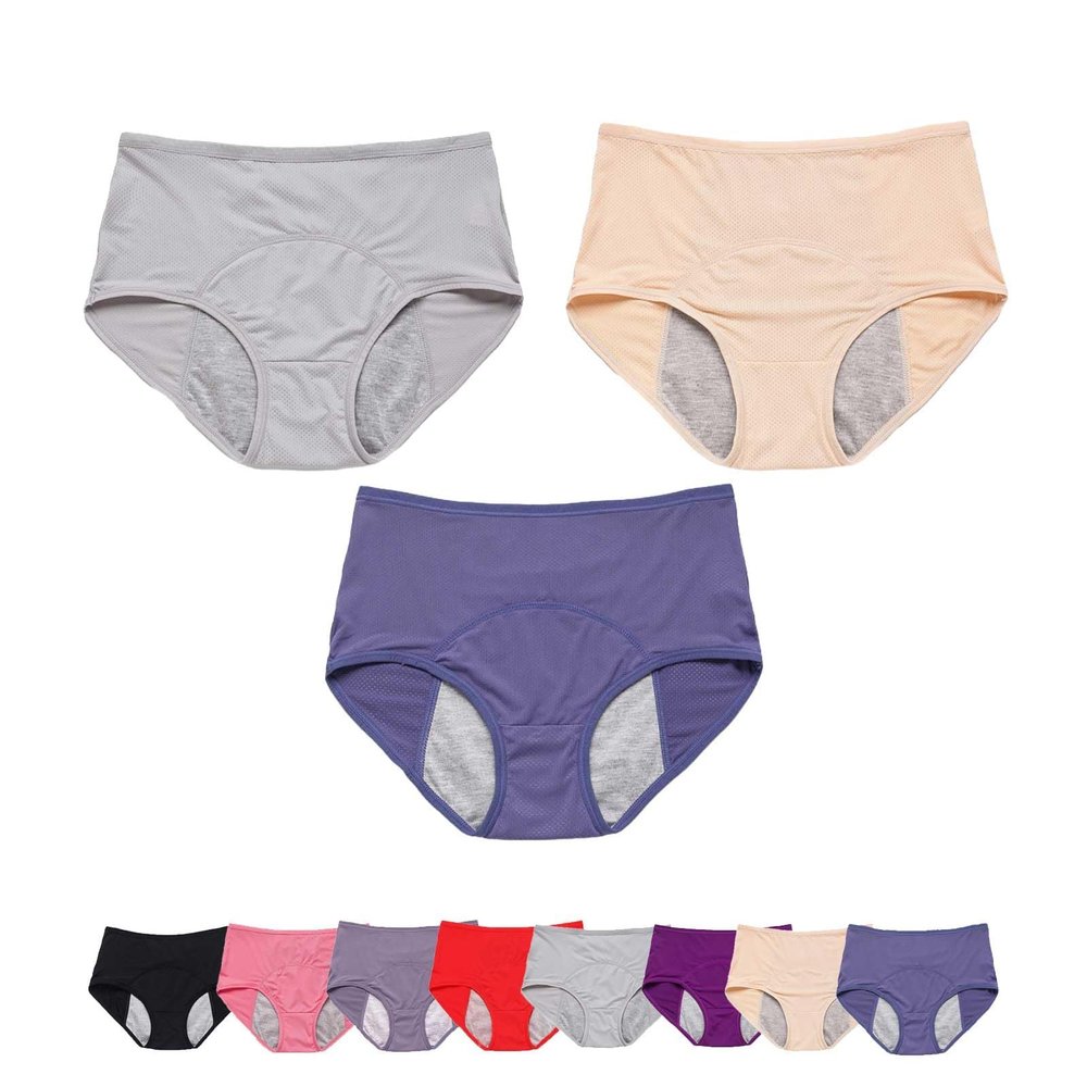 Leakproof Underwear, Ladydry Leak Proof Panties, Leakproof Ladies Underwear for Over 60#s with Incontinence