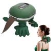 4D Wireless Massager Shiatsu Deep Tissue Relief with Heat, Smart Neck Shoulder Massager Kneading Massage Cervical Relaxer Pillow, Portable Electrics Cordless (Green) view 1