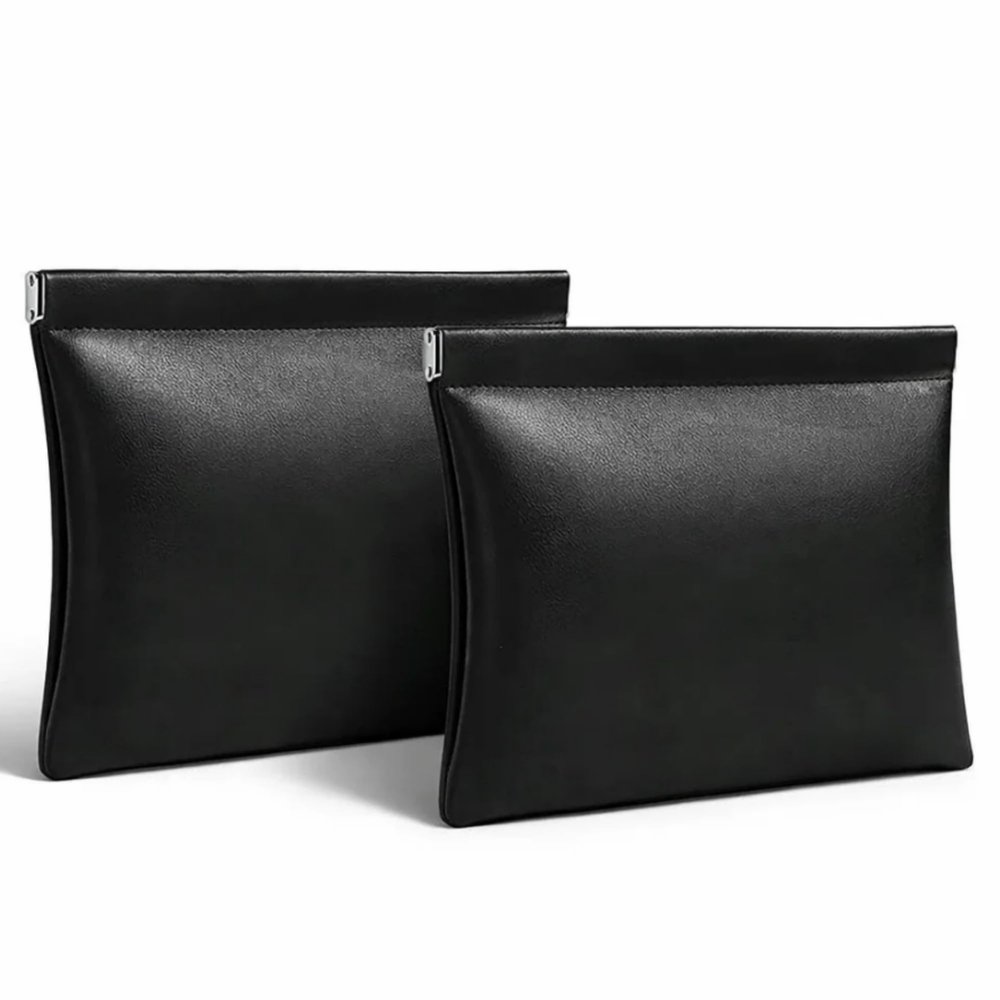 Tiny Zyn Pouch Container 2 Pack Ultra-Discreet Squeeze Case for Zyn & Nectr Pouches, Slim Pocket Snus Holder for Travel, Events, Nights Out Hidden Mini Storage for 7 Pouches