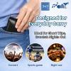 Tiny Zyn Pouch Container 2 Pack Ultra-Discreet Squeeze Case for Zyn & Nectr Pouches, Slim Pocket Snus Holder for Travel, Events, Nights Out Hidden Mini Storage for 7 Pouches view 4