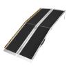 6 FT Portable Wheelchair Ramp for Home Step, Aluminum Handicap Ramp with Non-Skid Surface and Reflective Strips,Weight Capacity 600 LBS view 1