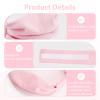 2Pcs Stoma Covers for Tracheostomy,Neck Stoma Cover,Adjustable Neck Trachea Protector,Breathable Dust-Proof Shied Tracheostomy Care Supplies for Men and Women (Pink, Small) view 4