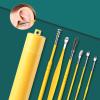 6 Counts/Ear Wax Removal Tool Set with Storage Tube,Ear Cleaning Kit Ear Spoons Ear Picks Curette,Ear Wax Remover Tool,Earwax Cleaning Supplies (Black) view 4