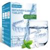 Retainer Cleaner Tablets, Denture Cleaner Effervescent Tablets - 120 Count, 4 Month Supply, Remove Stains & Odors for Clear Aligners, Night Guards, Mouthguards, Non-Abrasive, Bleach-Free view 1