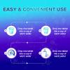 Retainer Cleaner Tablets, Denture Cleaner Effervescent Tablets - 120 Count, 4 Month Supply, Remove Stains & Odors for Clear Aligners, Night Guards, Mouthguards, Non-Abrasive, Bleach-Free view 4