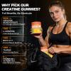 KUKALY Creatine Monohydrate Gummies for Men & Women, 8500MG Creatine Gummies Sugar Free Pineapple Flavored with L-Taurine BCAA 2:1, B12 B6 for Boost Strength, Focus & Endurance, Vegan, Non-GMO 120pcs view 4