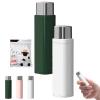 2025 New Portable Floss Dispenser, Automatic Dental Floss Pick Holder, Upgrade Toothpick Dispenser, for Dating, Travel, Family, Home, Hotels (Green+White) view 1