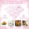 Tigeen 9 Pack Reusable Beeswax Wrap for Food Chinoiserie Beeswax Paper for Sourdough Bread Cheese Paper Wrapping Wax Cloth Food Wraps Bread Sandwich Wrapper 1 XL 3 Medium 5 S(Pink,Chinoiserie) view 4