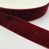 LumaGrove Velvet Ribbon Roll, Single Face Polyester Velvet Ribbon Multicolor 10-38mm Bowknot Christmas Party Decor(17,38mm (3Yards)) view 1