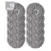 10 Pcs Microfiber Mop Cloth KitCompatible For Everybot Q9 Robot Vacuum Cleaner Accessories Reusable view 4