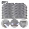10Pcs Microfiber Mop Cloth Kit,Compatible For Xiaomi,S40C Robot Vacuum Cleaner Accessories Reusable view 3
