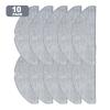 10 Pcs Mop,Compatible For Conga,8490 For Ultimate Ultra Power Home Vacuum Cleaner Sweeper Accessories Reusable view 2