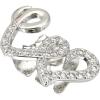 2 Pieces of Double Heart Copper Micro Inlaid Zircon Hip hop Braces view 1
