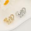 2 Pieces of Double Heart Copper Micro Inlaid Zircon Hip hop Braces view 3