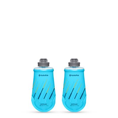HydraPak SoftFlask 150ml 2-Pack - Collapsible Nutrition Flask - BPA Free, Easy Open Gel Nozzle, Foldable, Lightweight